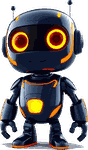 Robit, the AI agent mascot of Robit Digital